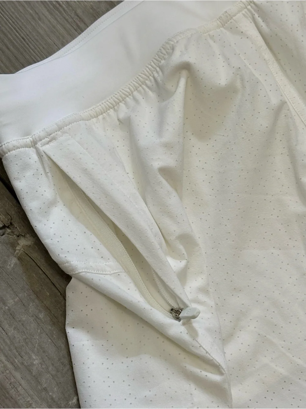 Lululemon Women’s Adapted State Perforated HR Jogger - Size 6 - White